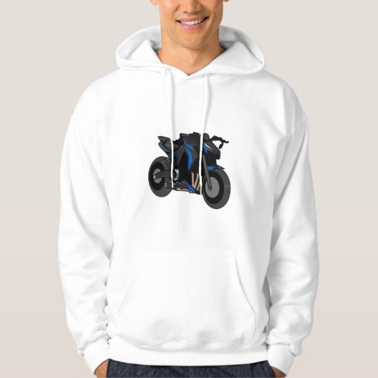 Kawasaki Z900 simple style Hoodie (Vorderseite)
