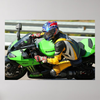 Kawasaki zx10r poster