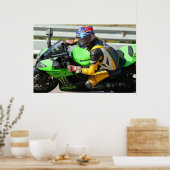Kawasaki zx10r poster (Küche)