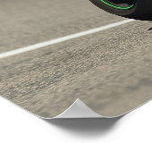 KAWASAKI ZX6R POSTER (Ecke)