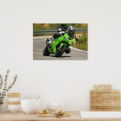 KAWASAKI ZX6R POSTER (Küche)