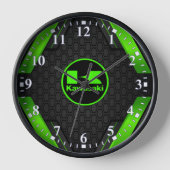 KAWASAKY Cool Clock Uhr (Vorderseite)