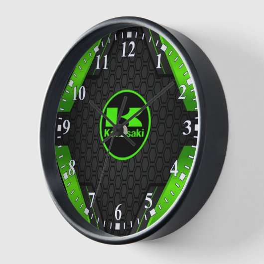 KAWASAKY Cool Clock Uhr (Winkel)