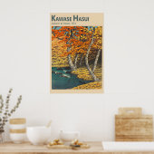 Kawase Hasui - Autumn at Oirase - Japanese Poster (Küche)