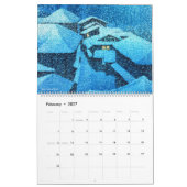 Kawase Hasui Landschaft 2 groß Kalender (Feb 2027)