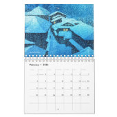 Kawase Hasui Landschaft 2 klein Kalender (Feb 2026)