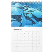 Kawase Hasui Landschaft 2 klein Kalender (Feb 2027)