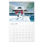 Kawase Hasui Landschaft 2 klein Kalender (Jan 2027)