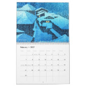 Kawase Hasui Landschaft 2 Medium Kalender (Feb 2027)
