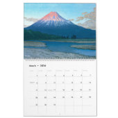 Kawase Hasui Landschaft Kalender (Mär 2026)