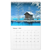 Kawase Hasui Landschaftskalender Kalender (Feb 2026)
