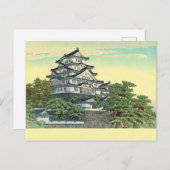 Kawase Hasui Pacific Transport Lines Himeji Castle Postkarte (Vorne/Hinten)
