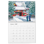 Kawase Hasui Scenery (M) Kalender (Jan 2027)