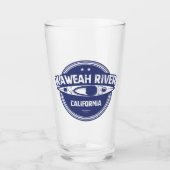 Kaweah River California Kayaking Glas (Vorderseite)