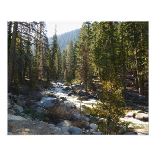 Kaweah River im Sequoia-Nationalpark Fotodruck