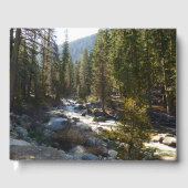 Kaweah River im Sequoia-Nationalpark Gästebuch (Vorderseite)
