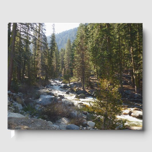 Kaweah River im Sequoia-Nationalpark Gästebuch (Vorderseite)