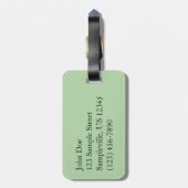 Kaweah River im Sequoia-Nationalpark Gepäckanhänger (Rückseite vertikal)