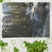 Kaweah River im Sequoia-Nationalpark Geschirrtuch (Gefaltet)