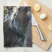 Kaweah River im Sequoia-Nationalpark Geschirrtuch (Viertel Falte)