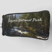 Kaweah River im Sequoia-Nationalpark Golf Headcover (Vorderseite)