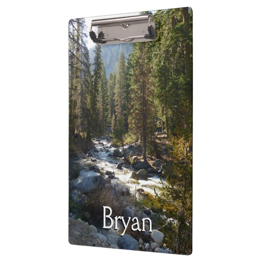 Kaweah River im Sequoia-Nationalpark Klemmbrett (Links)