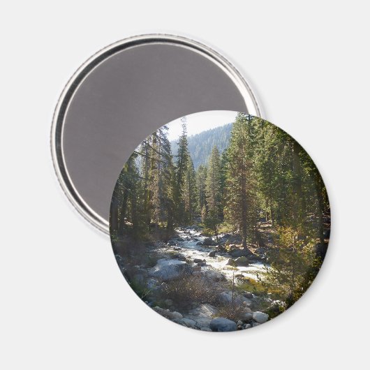 Kaweah River im Sequoia-Nationalpark Magnet (Vorderseite/Rückseite)