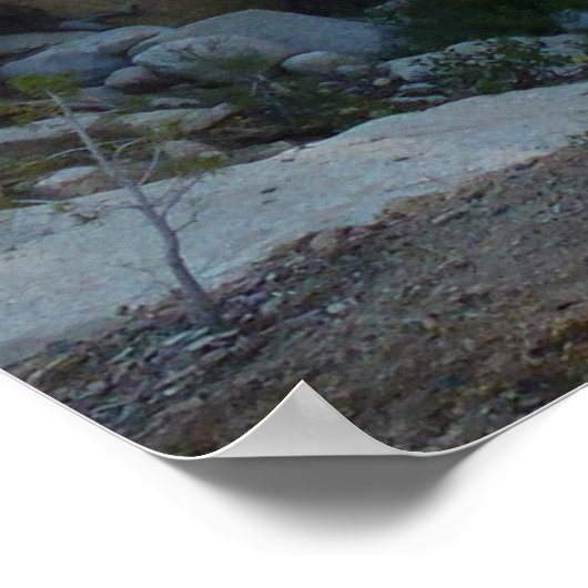 Kaweah River im Sequoia-Nationalpark Poster (Ecke)