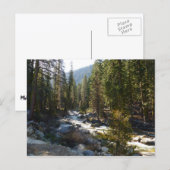 Kaweah River im Sequoia-Nationalpark Postkarte (Vorne/Hinten)