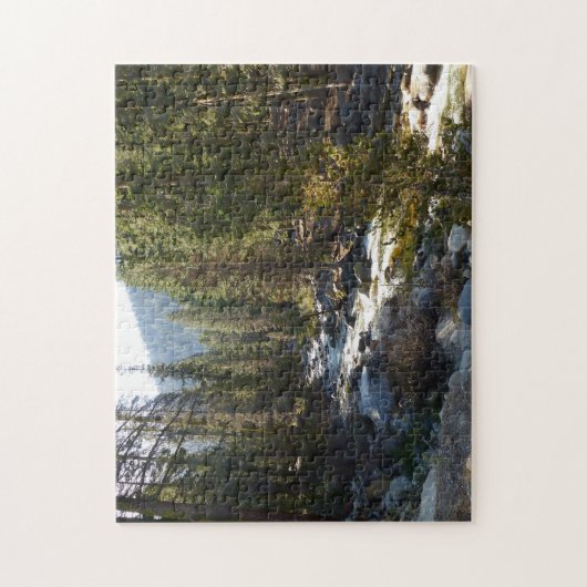 Kaweah River im Sequoia-Nationalpark Puzzle (Vertikal)