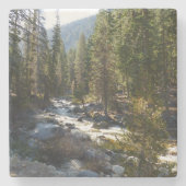 Kaweah River im Sequoia-Nationalpark Steinuntersetzer (Vorderseite)