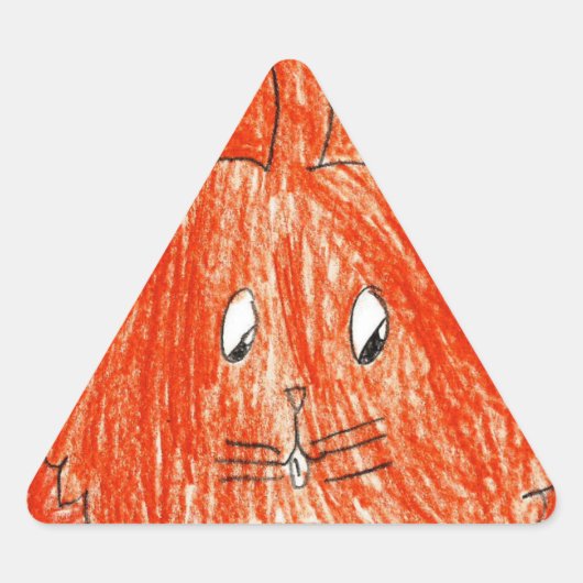 Kawena : Dreiecksaufkleber Dreieckiger Aufkleber (Vorderseite)