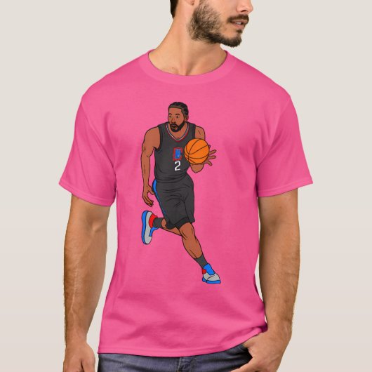 Kawhi Leonard - Los Angeles Basketball T-Shirt (Vorderseite)