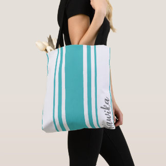 Kawika Minimalist Streifen Monogramm Tasche