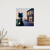 KAWS AUF DER STRASSE POSTER (Küche)