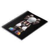 KAWS auf Erholung gedrucktes Notebook - Einzigarti Notizblock (Linke Seite)