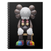 KAWS auf Erholung gedrucktes Notebook - Einzigarti Notizblock (Vorderseite)