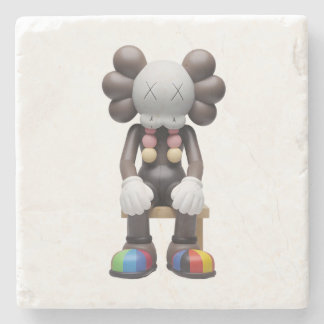 Kaws auf Erholung Stone Untersetzer - Einzigartige