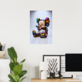 Kaws Companion: Graffiti Splash Poster (Heimbüro)
