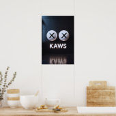 Kaws Companion: Graffiti Splash Poster (Küche)