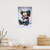 Kaws Companion: Graffiti Splash Poster (Küche)