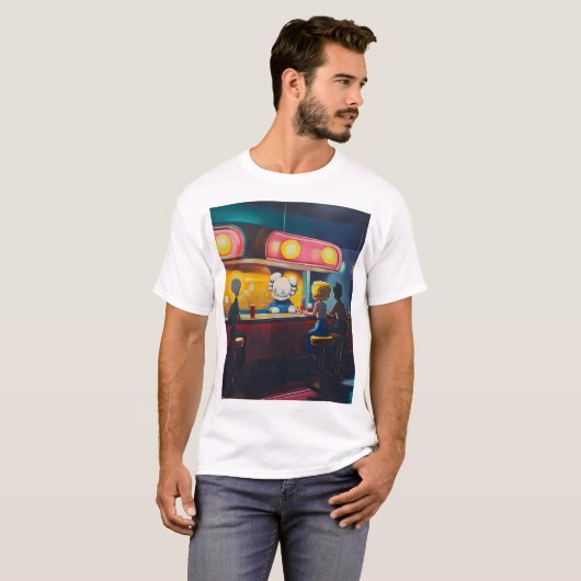 kaws dinieren T-Shirt (Vorne ganz)