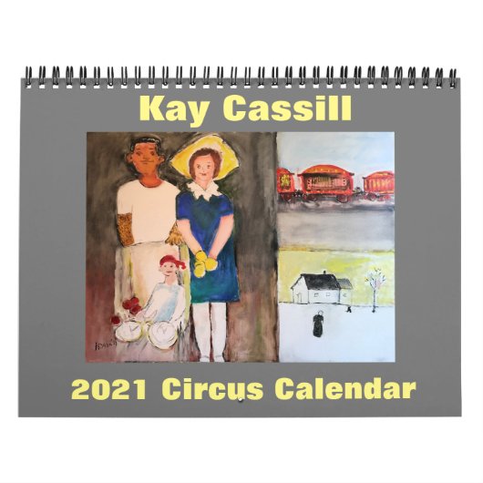 Kay Cassill - 2021 Circus Calendar Kalender (Titelbild)