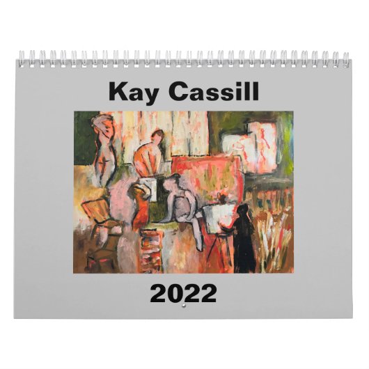 KAY CASSILL 2022 CALENDAR - STUDIO SERIES KALENDER (Titelbild)