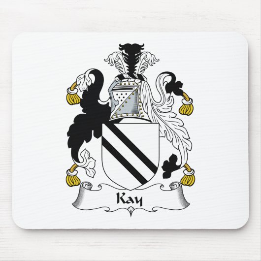 Kay-Familienwappen Mousepad (Vorne)