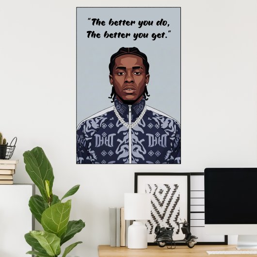 Kay Flock Poster (Heimbüro)