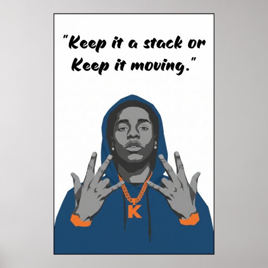 Kay Flock Poster (Vorne)