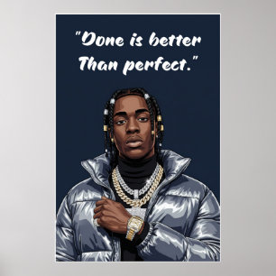 Kay Flock Poster – Fertig ist besser als perfekt