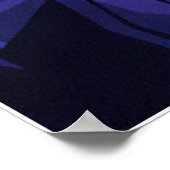 Kay Flock Poster – Never Fold Motivationszitat Kun (Ecke)