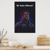 Kay Flock Poster – No Fakes Allowed (Küche)